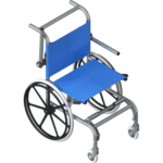 Fauteuil roulant de piscine Inox Design – Image 2