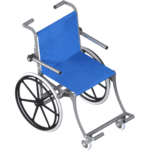 Fauteuil roulant de piscine Inox Design – Image 4